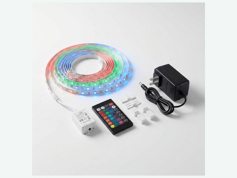 Flexible RGB LED pixel string module
