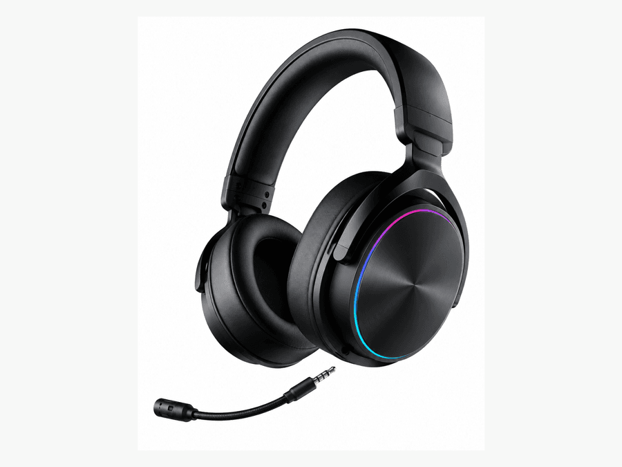 Wireless office headset with charging dock